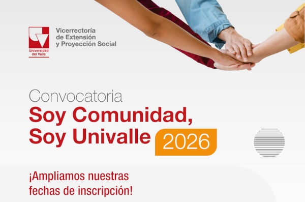 Convocatoria Soy Comunidad, Soy Univalle 2026