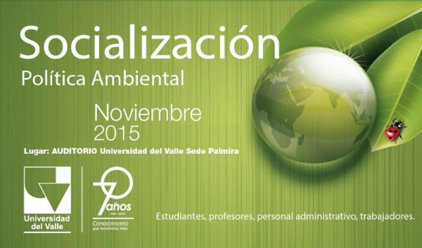 Política ambiental de la Universidad del Valle