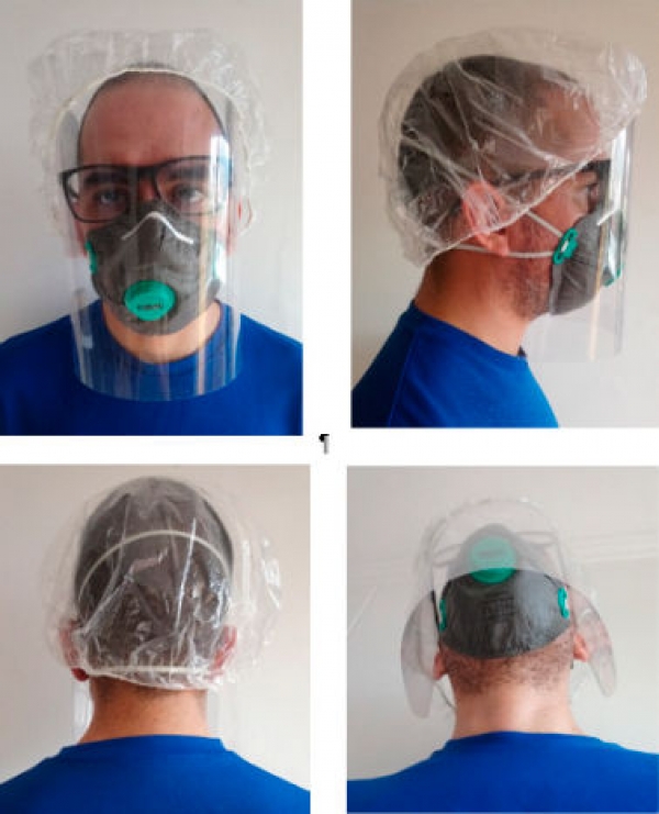 Univalle Palmira Presenta un Prototipo de Escudo de Protección Facial